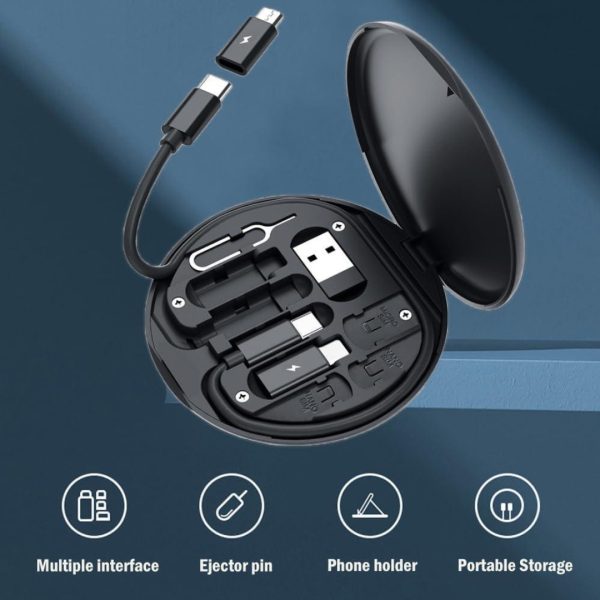 5-in-1 Data Cable Set All Solutions in One | 60W Fast Charging - Random Color