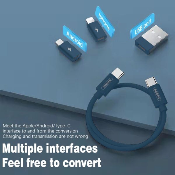 5-in-1 Data Cable Set All Solutions in One | 60W Fast Charging - Random Color