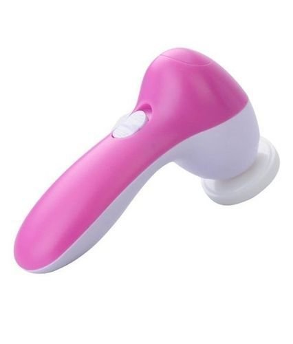 5-in-1 Facial Electric Cleanser & Massager - Waterproof Rotating Cleansing System with Dual Speed