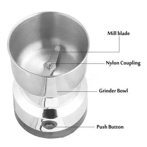 High Quality Electric Spice Grinder - 150W Professional Multi-Purpose Mill