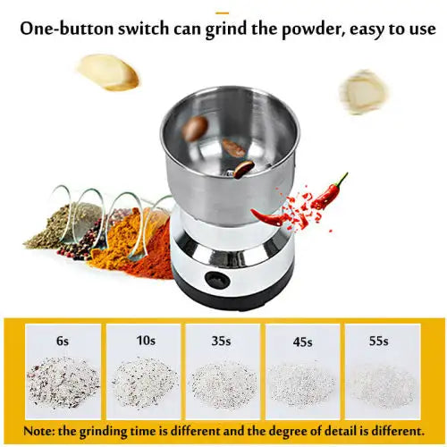 High Quality Electric Spice Grinder - 150W Professional Multi-Purpose Mill