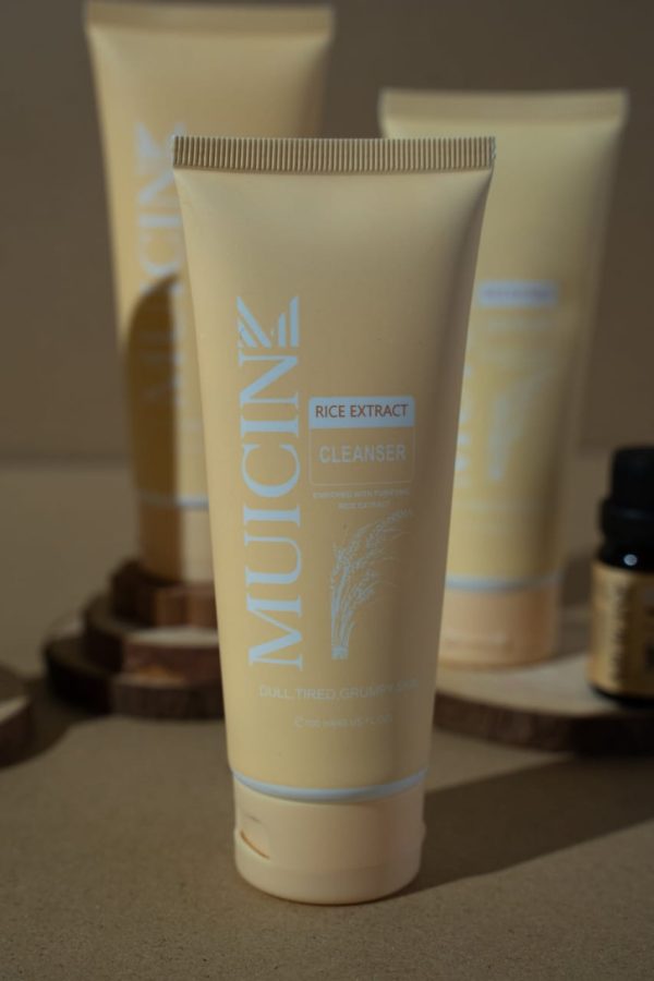 Rice Extract Light & Bright Facial Kit - 6 Steps Purity & Balance Skincare Set for All Skin Types