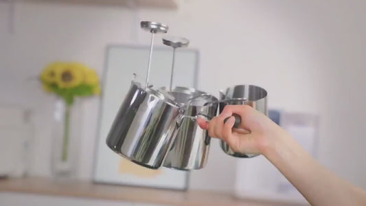 304 Stainless Steel Deep Fryer Pot with Strainer - 1200ML Heavy-Duty Frying Pan