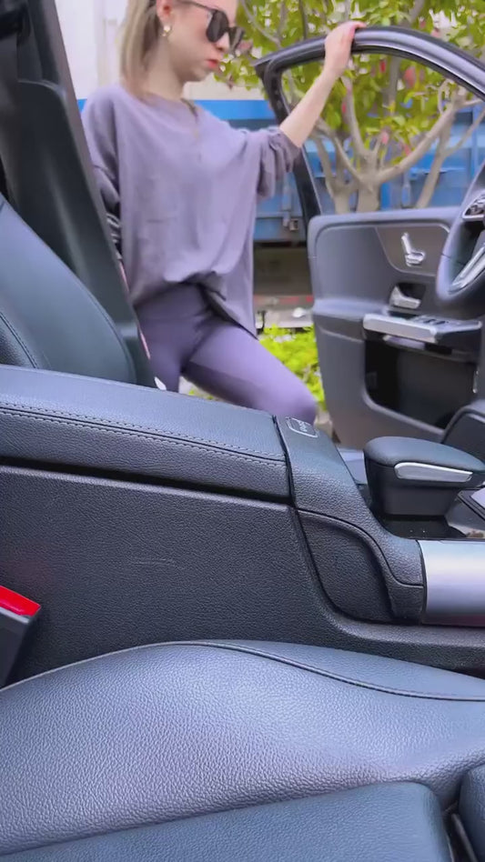 Set of 2 Car Seat Storage Box - Universal Gap Filler Pocket Organizer for All Car Models