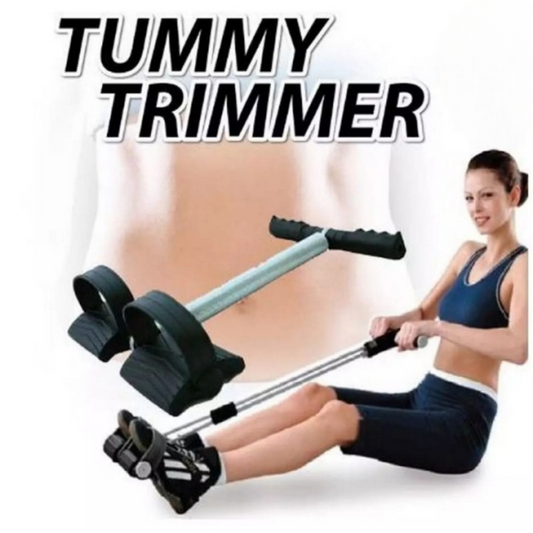 Tummy Trimmer Single Spring - Portable Ab Exerciser for Home & Gym Workouts